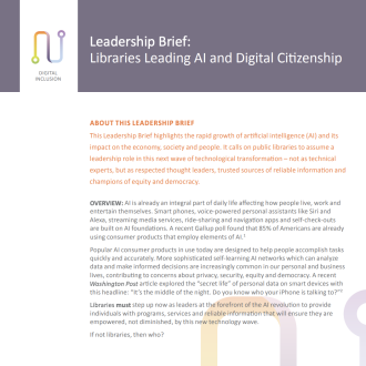 Ai Leadership Brief 2019