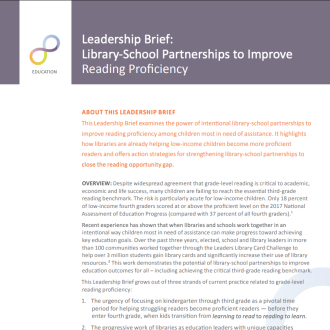 Library School Partnerships Lb