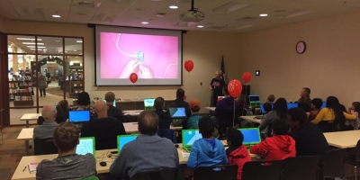 Adults And Families Learning About Raspberry Pi