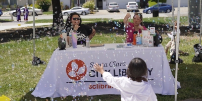 Bookmobile At Montague Park 1