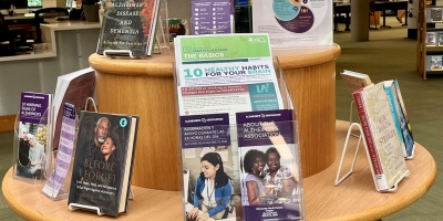 Brain Health Alzheimers Awareness Month Dakota Cty Library Display