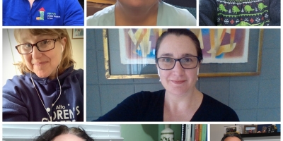 Call Center Social Media Collage Post