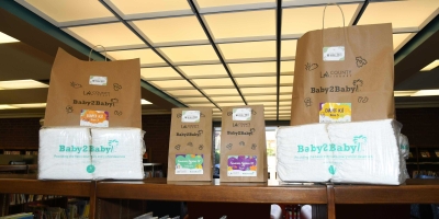 Lacounty Library Diaper Menstrual Hygiene Kits Photo
