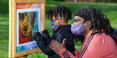 Ruth Porter Mall Storybook Walk 1 Min