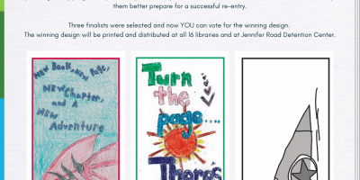 Second Chances Book Mark Contest Poster And Ballot 11 X 17 In 1