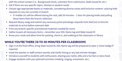Staff Guidelines Example