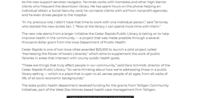 Gazette Story Navigator Position Page 1